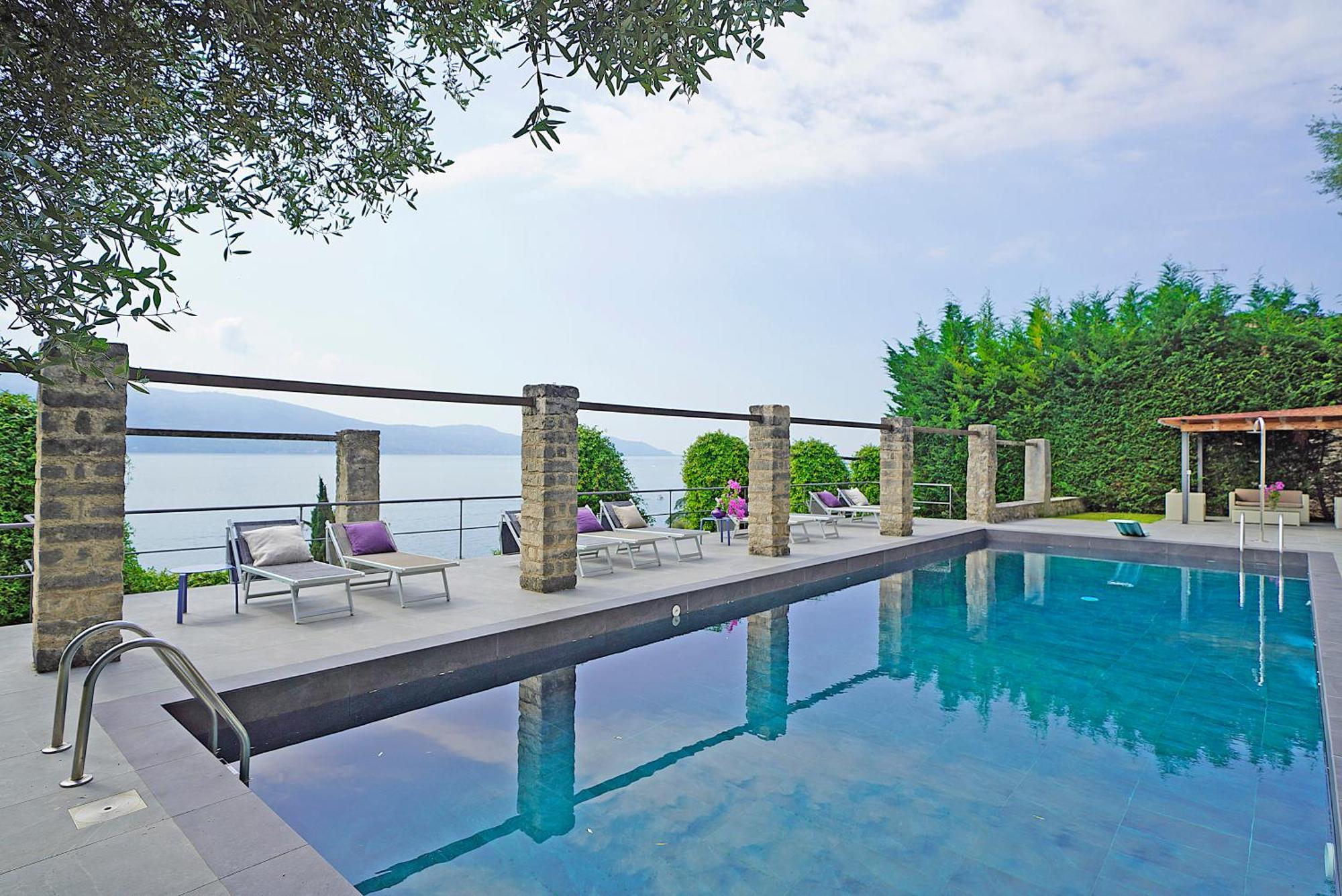 Villa Rachele: Stunning Luxury Villa In Centre Gargnano With Private Pool And Breathtaking Views Exterior photo